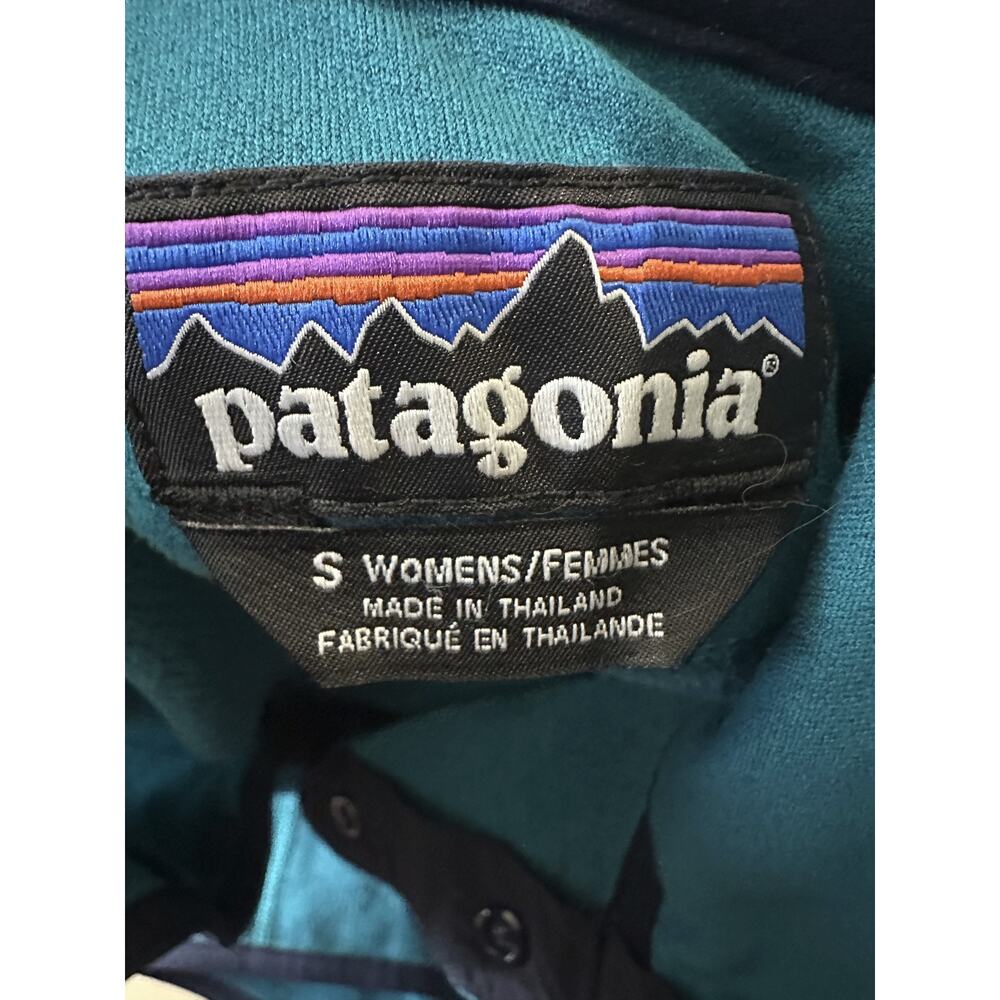Patagonia Women's Lightweight Better Sweater Marsupial Pullover 1/4 Blue Small - Picture 8 of 11